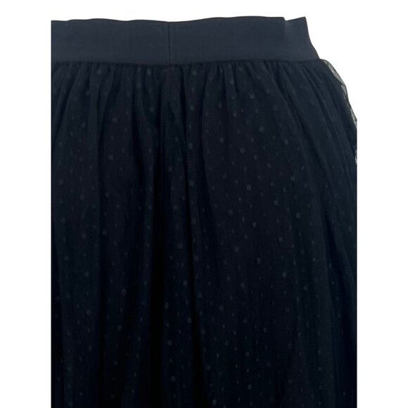 NWT Free People Swiss Dot Tulle Midi Skirt | Whimsigoth Balletcore Dark Academia - Picture 11 of 16